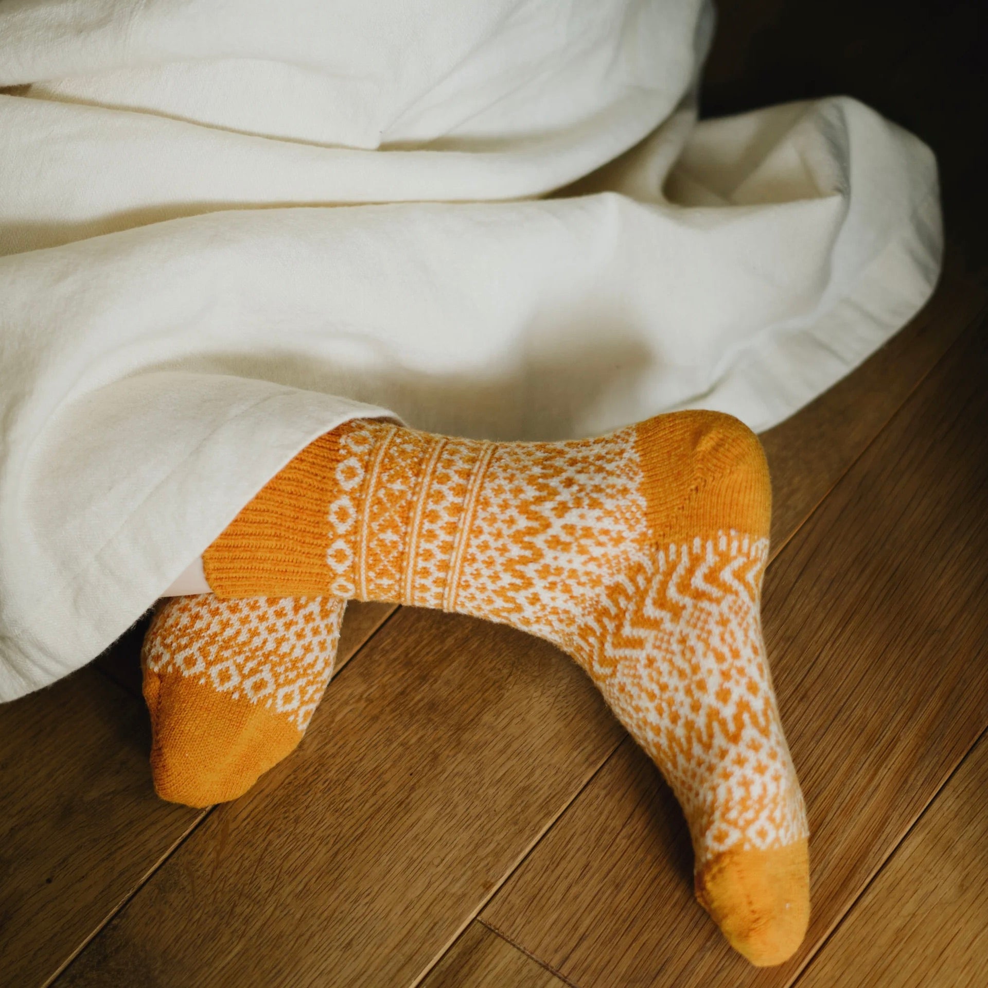 Nishiguchi Kutsushita Oslo Wool Jacquard Socks