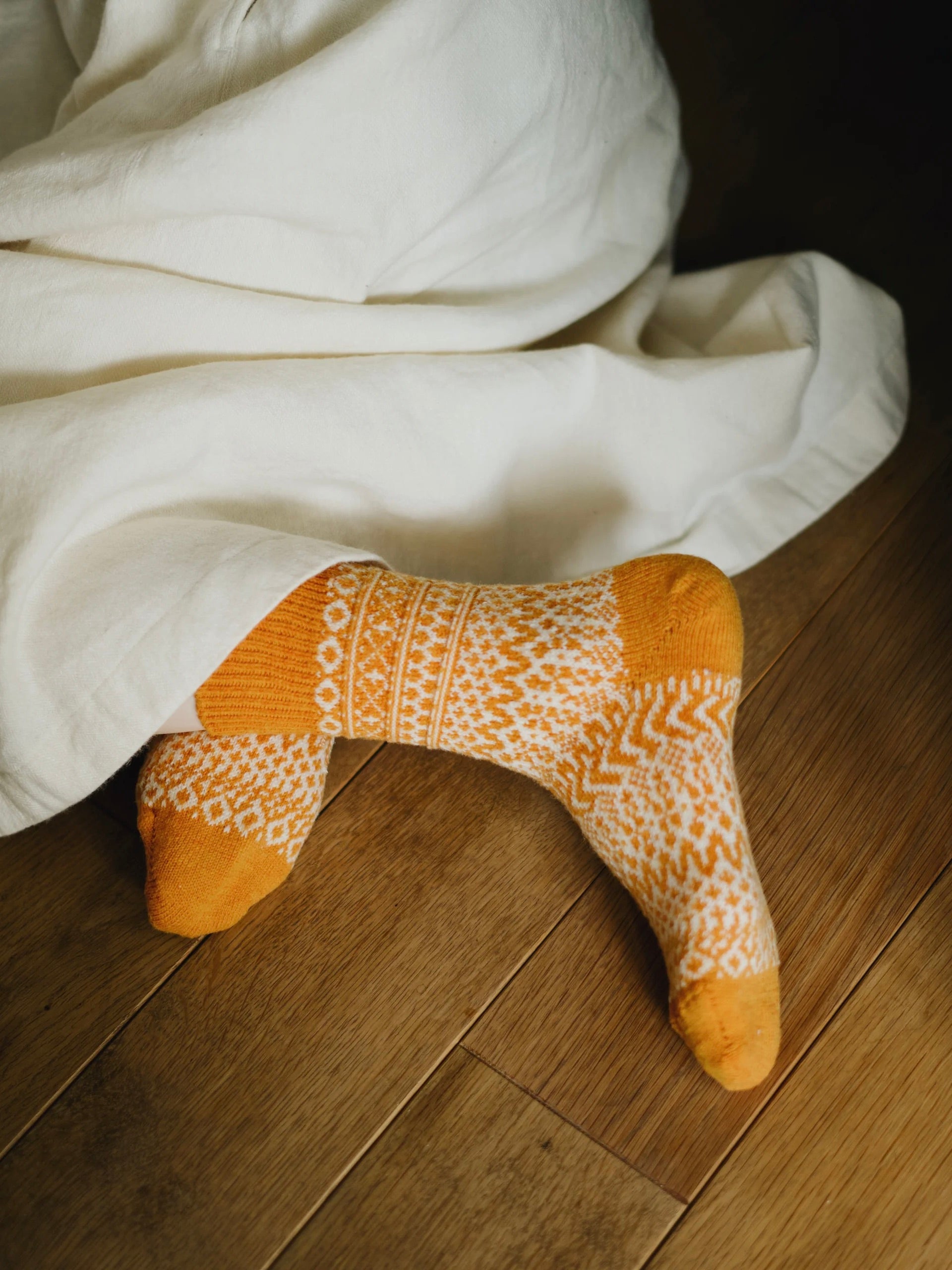 Nishiguchi Kutsushita Oslo Wool Jacquard Socks