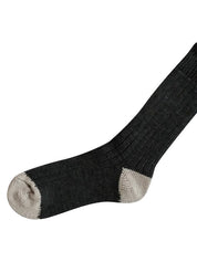 Nishiguchi Kutsushita Luxurious Cotton Ribbed Socks