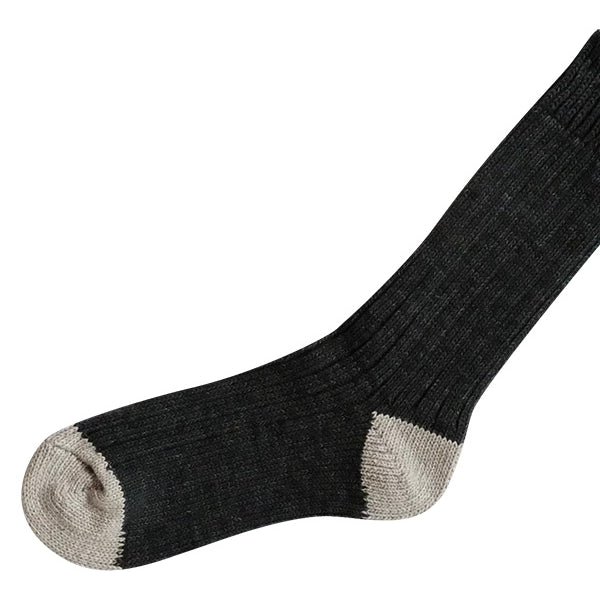 Nishiguchi Kutsushita Luxurious Cotton Ribbed Socks