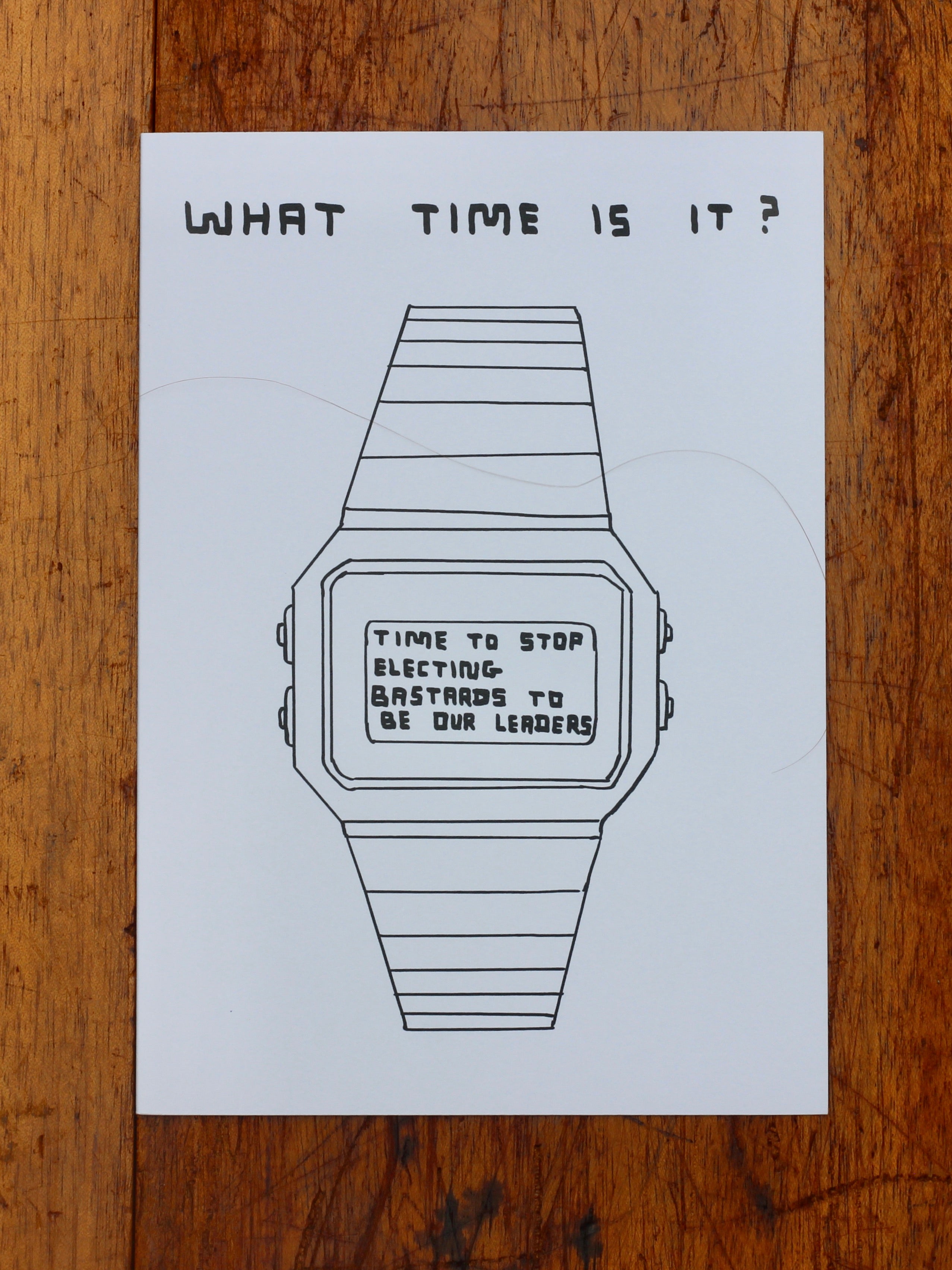 All Occasions Greeting Cards by David Shrigley