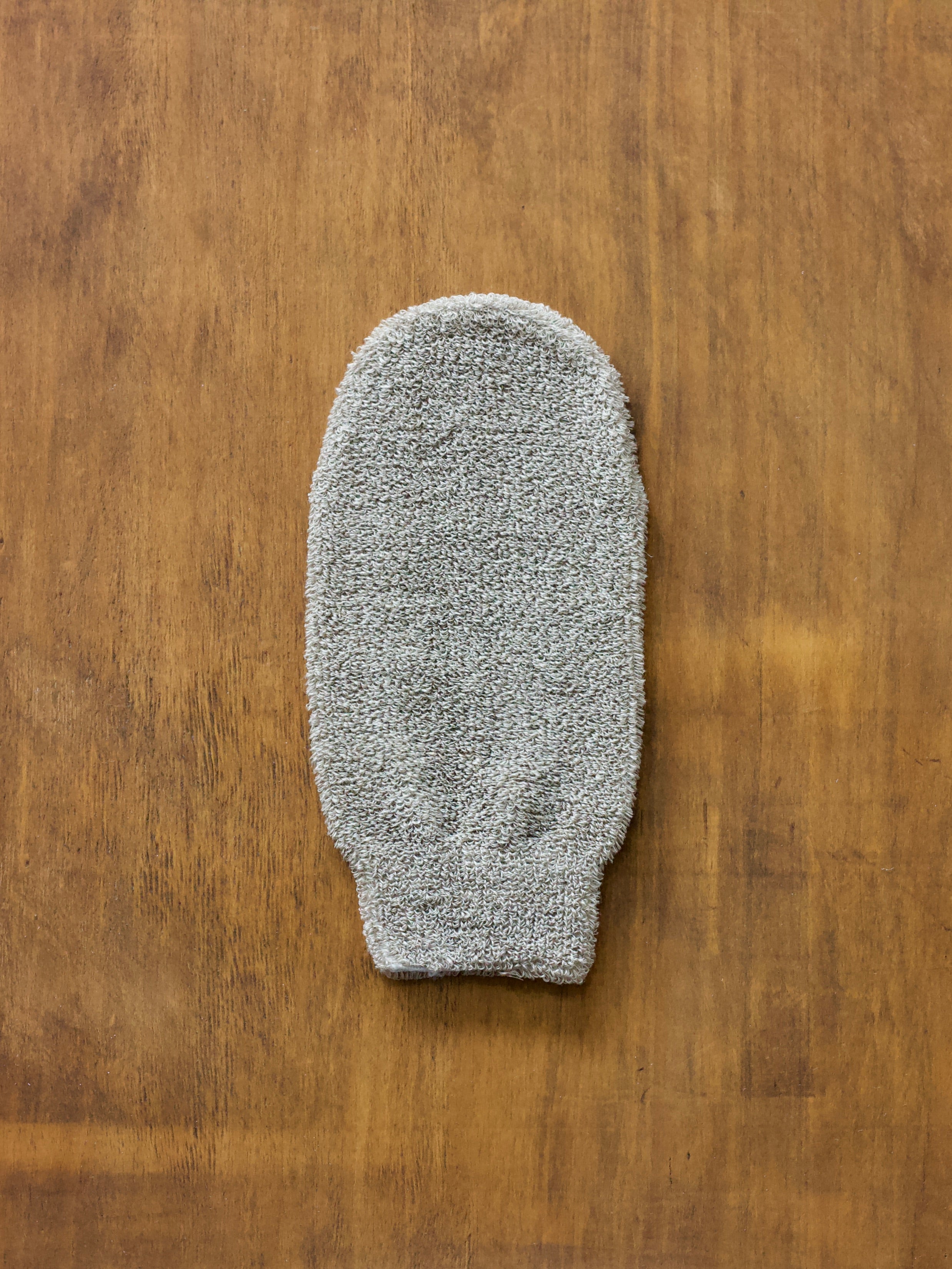 Siena Ecru Linen Bath Mitt
