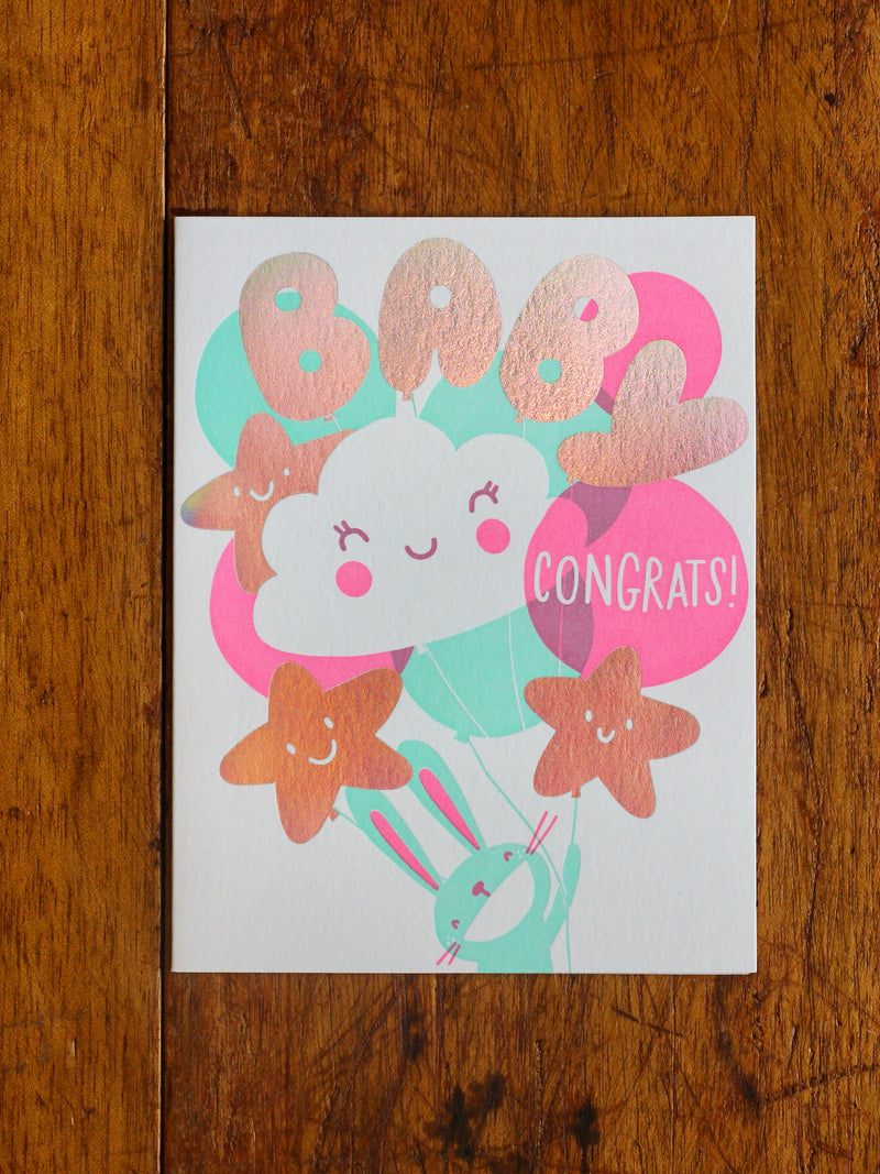 Hello Lucky Baby Greeting Cards