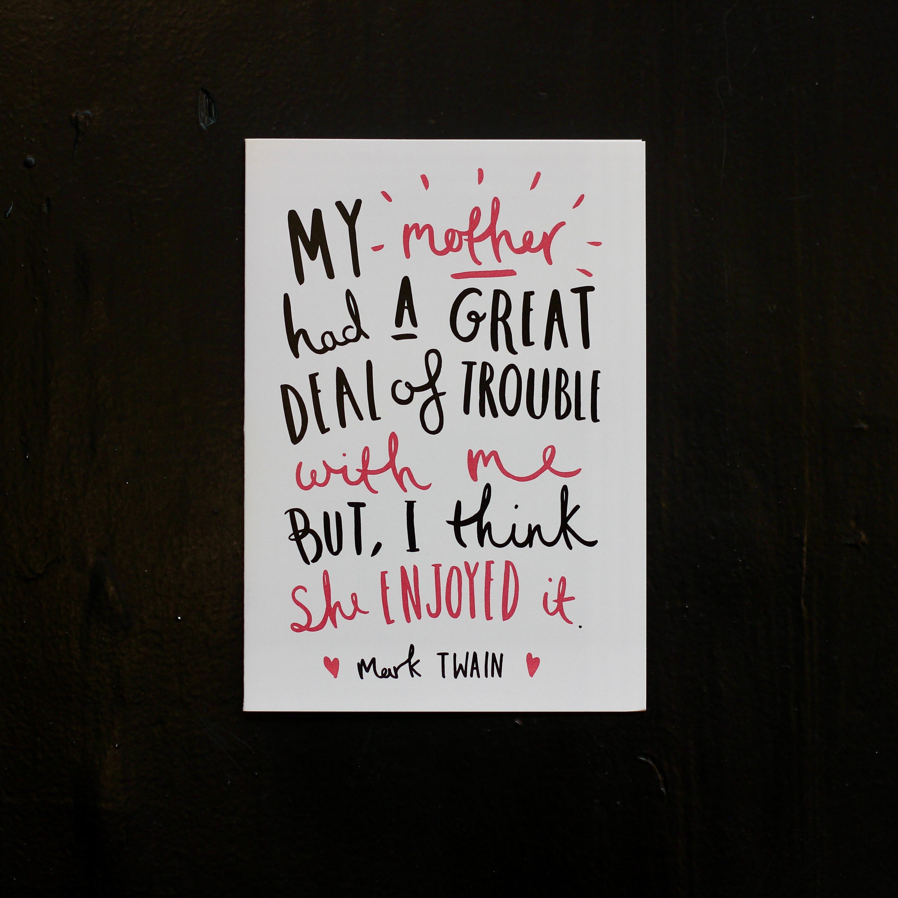 Mum Greeting Cards