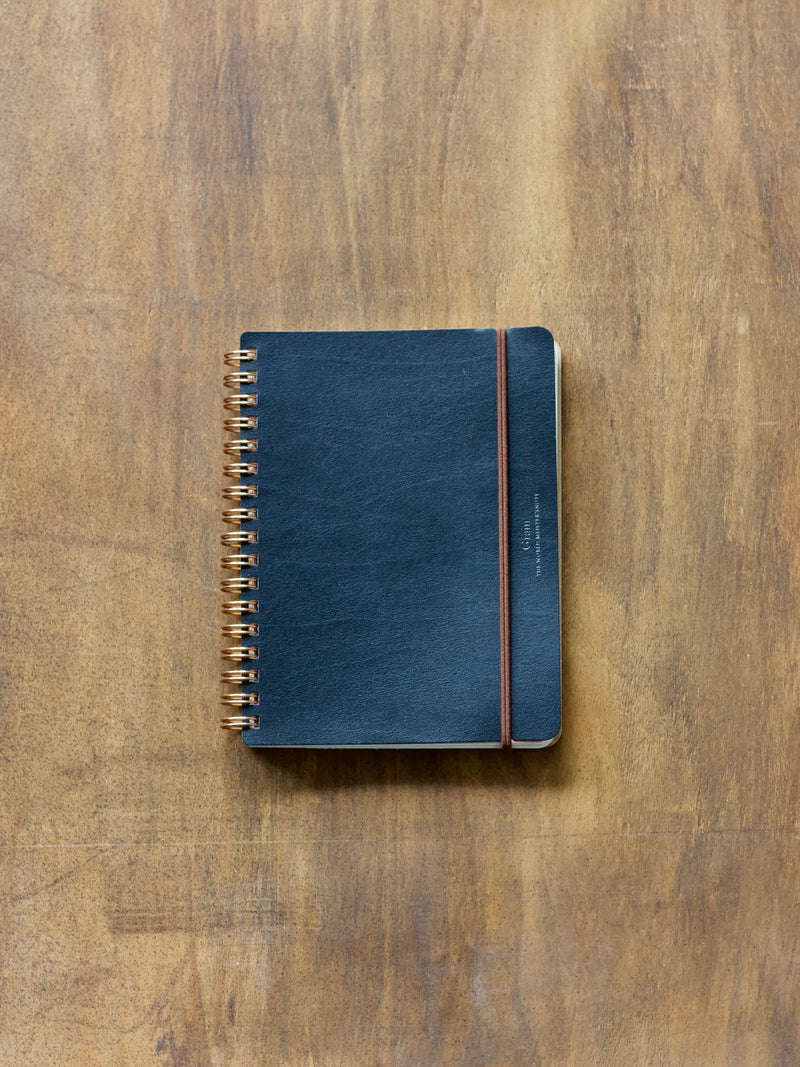 Midori Grain Leather Notebook | B6