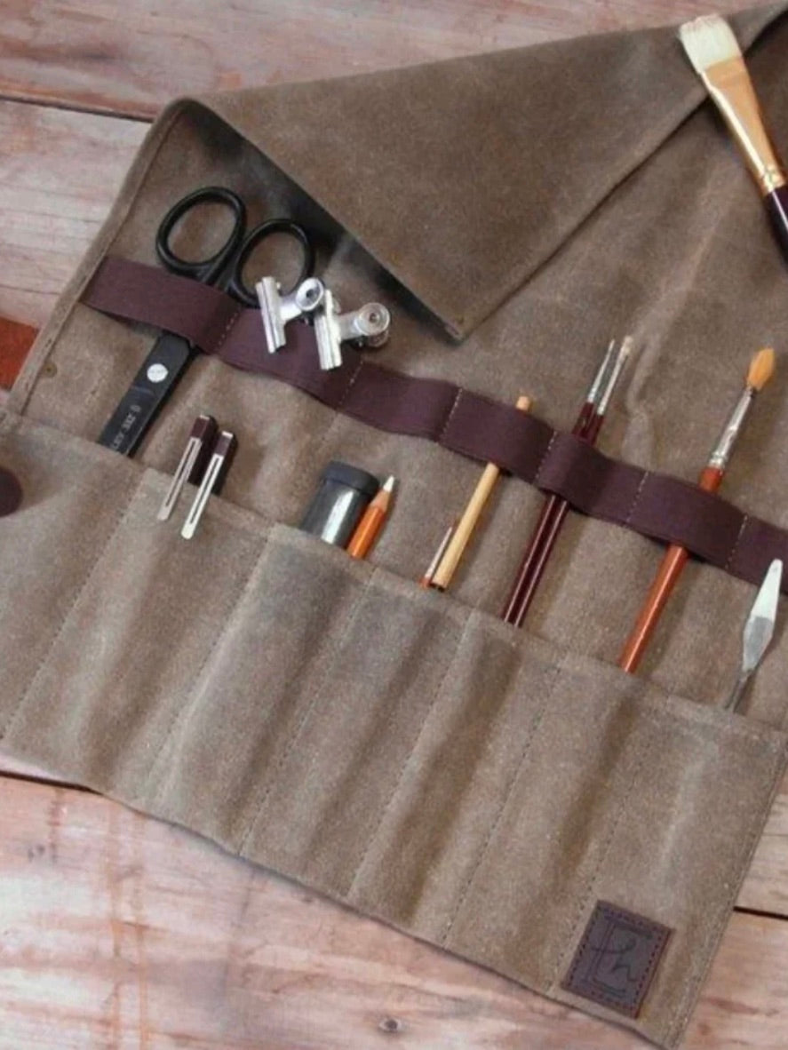 Waxed Canvas Utility Roll