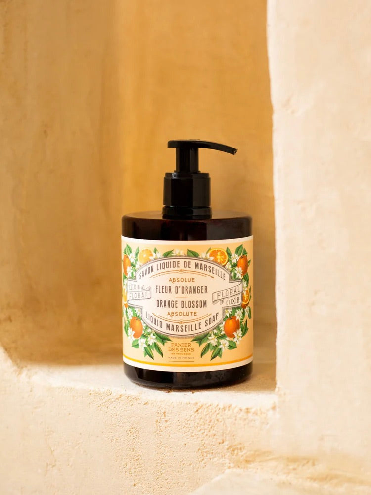 Orange Blossom Marseille Liquid Soap