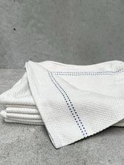 Household Cloth - Blue Stitching