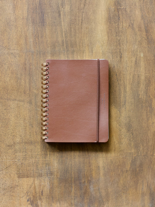 Midori Grain Leather Notebook | B6