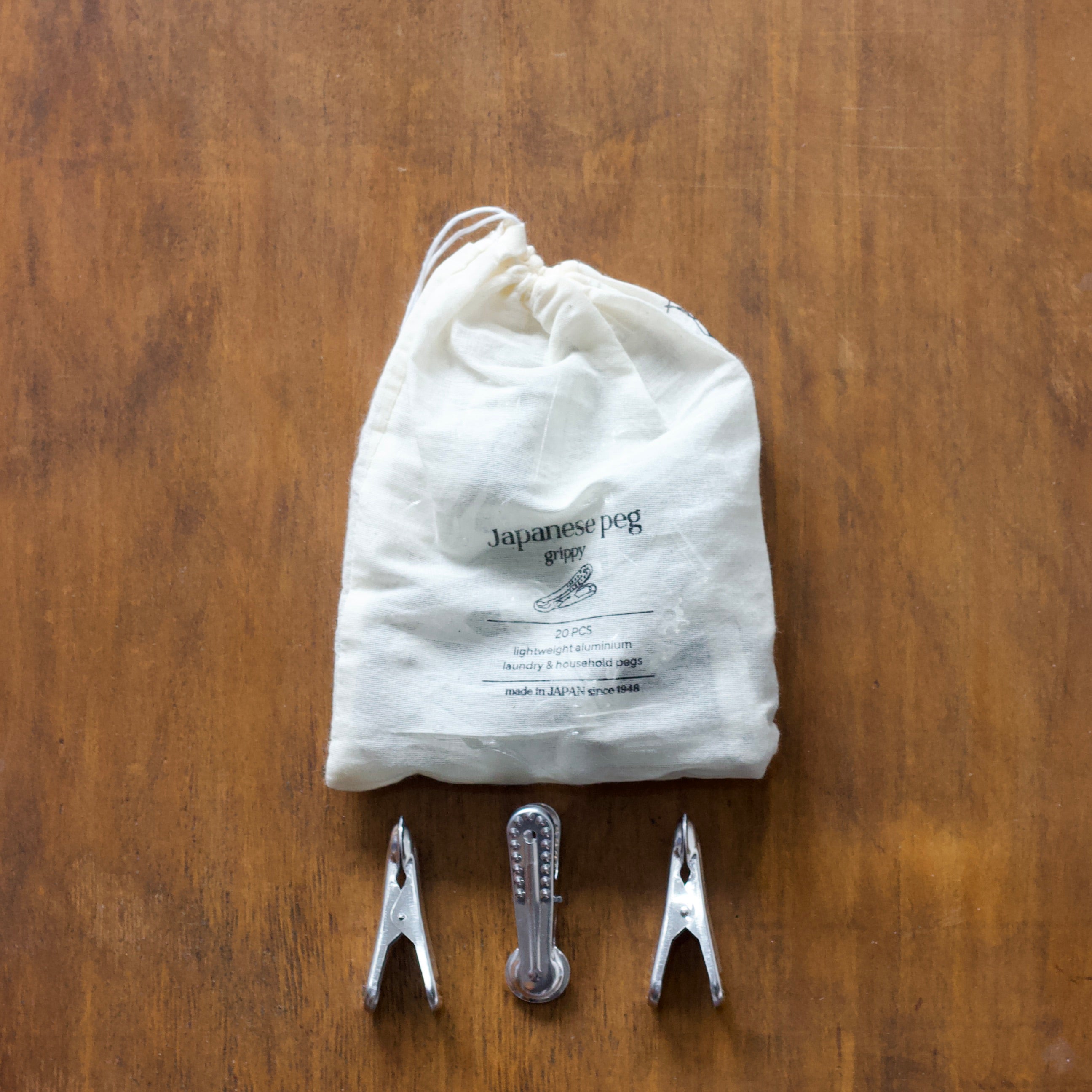 Lightweight Aluminium Clothes Pegs Made In Japan