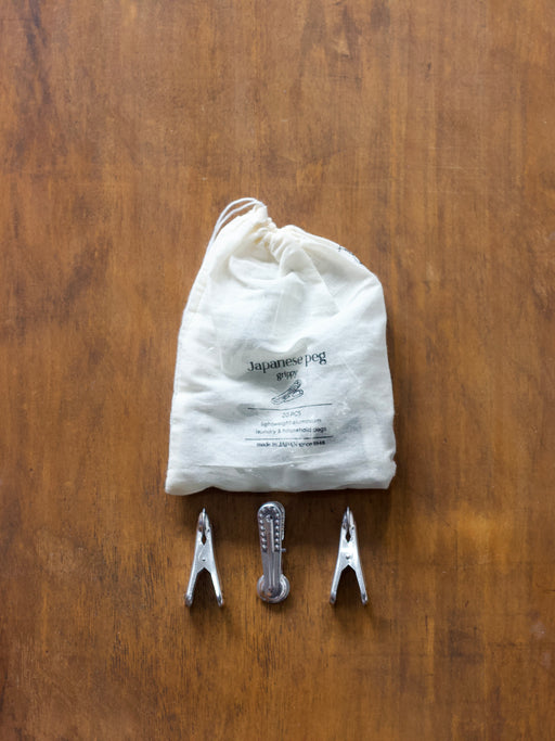 Lightweight Aluminium Clothes Pegs Made In Japan