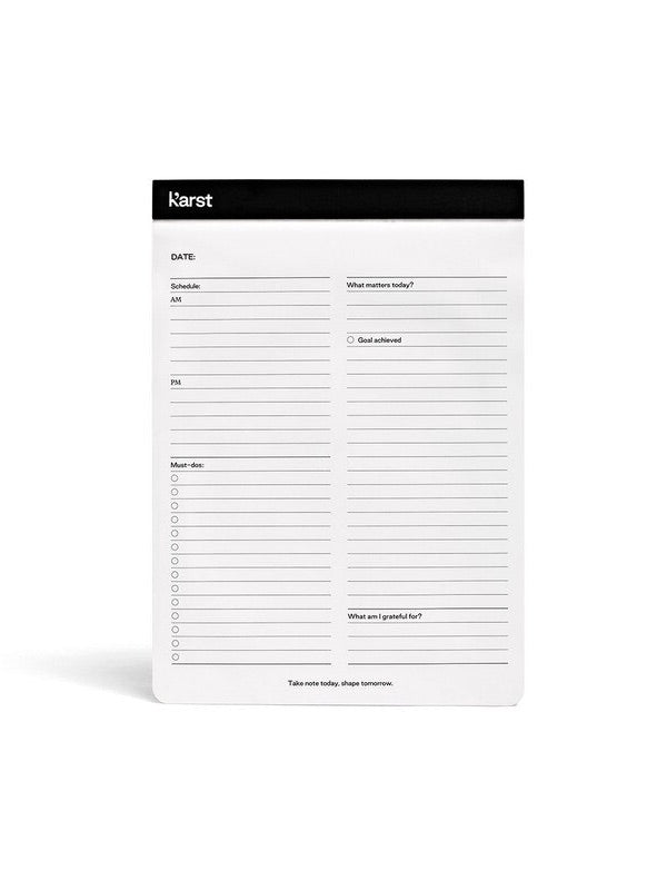 Karst Daily Action Pad - A4