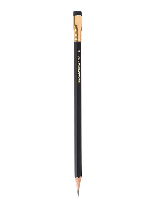 Blackwing matte pencil on a white background