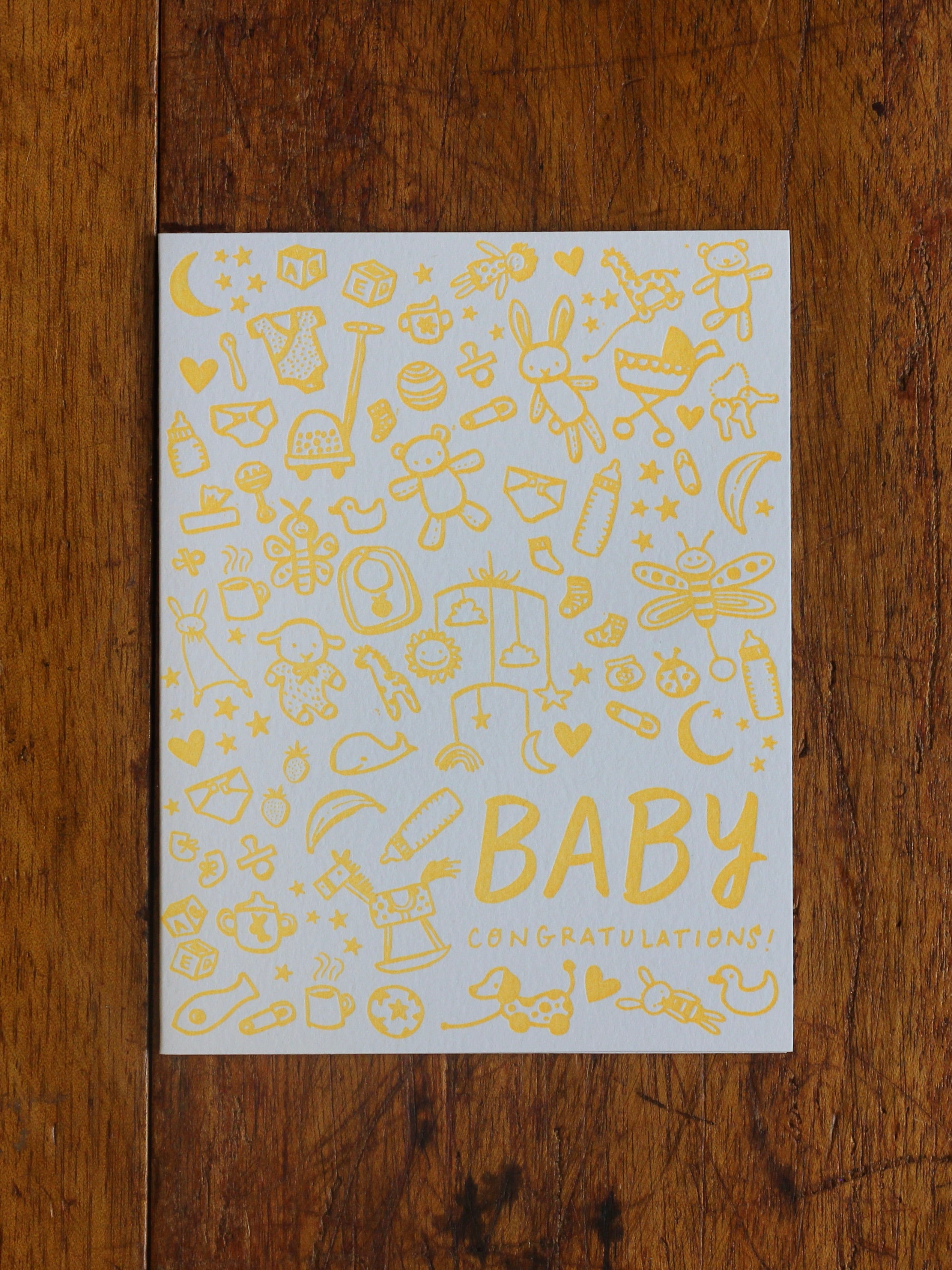 Hello Lucky Baby Greeting Cards