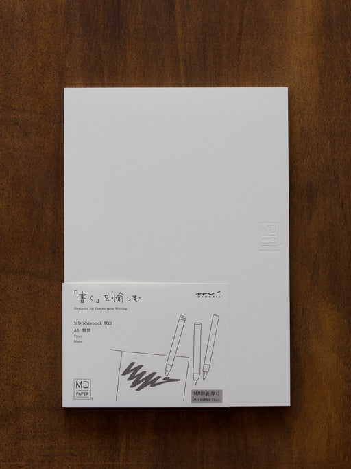 MD Notebook Thick Blank A5
