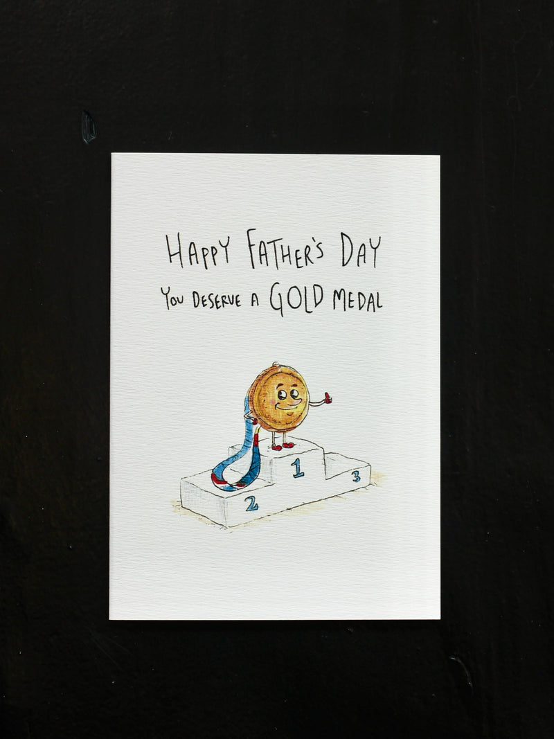 Well Drawn Father's Day Greeting Cards