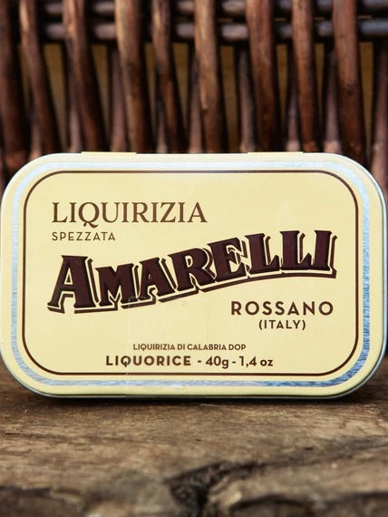 Amarelli Oro Pure Liquorice | Yellow