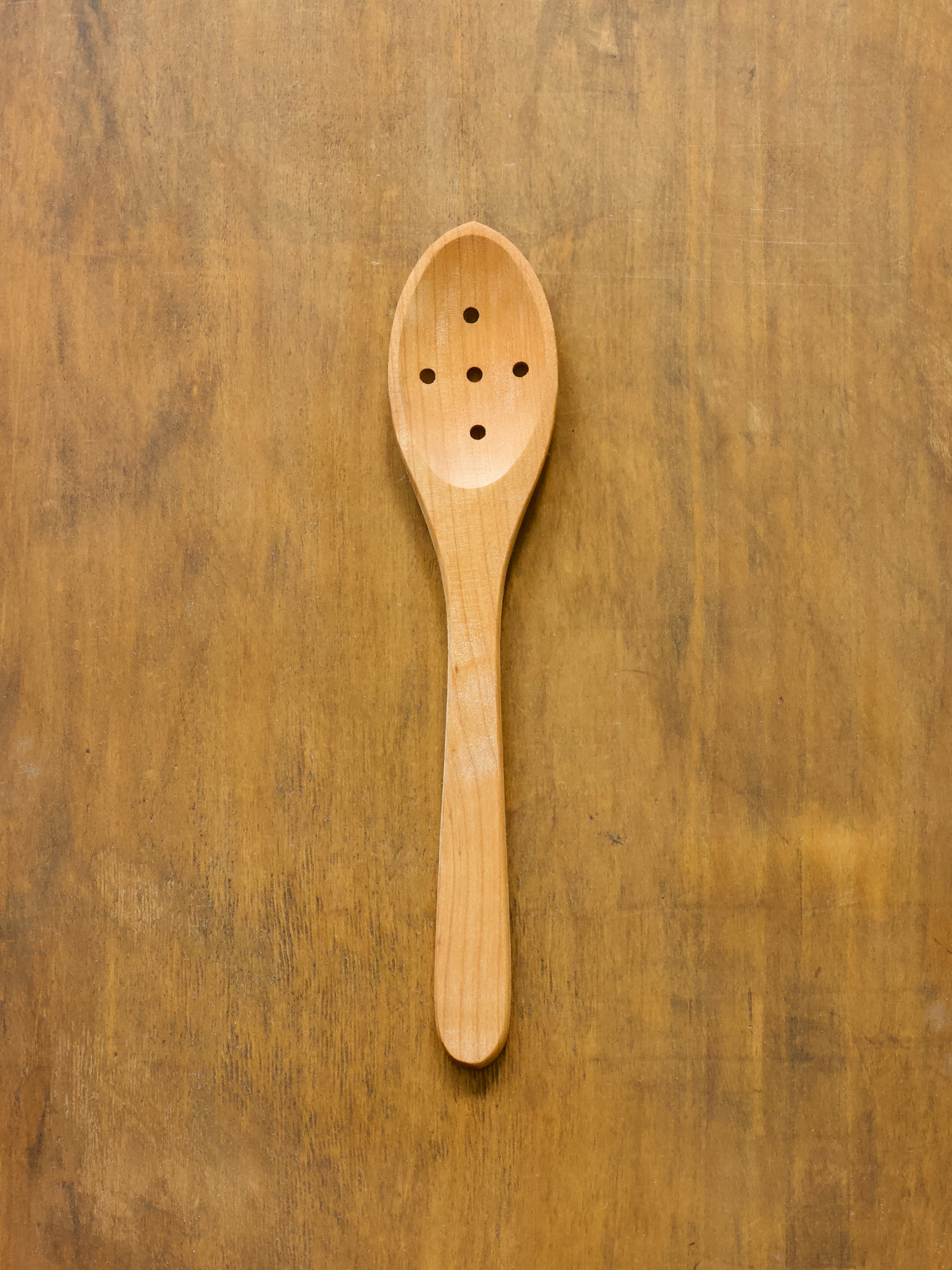 Cherrywood Holed Spoon