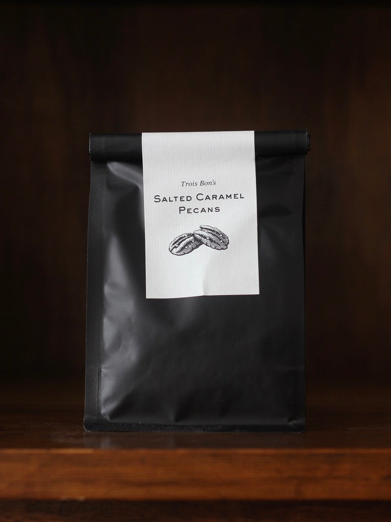 Trois Bon Salted Caramel Pecans
