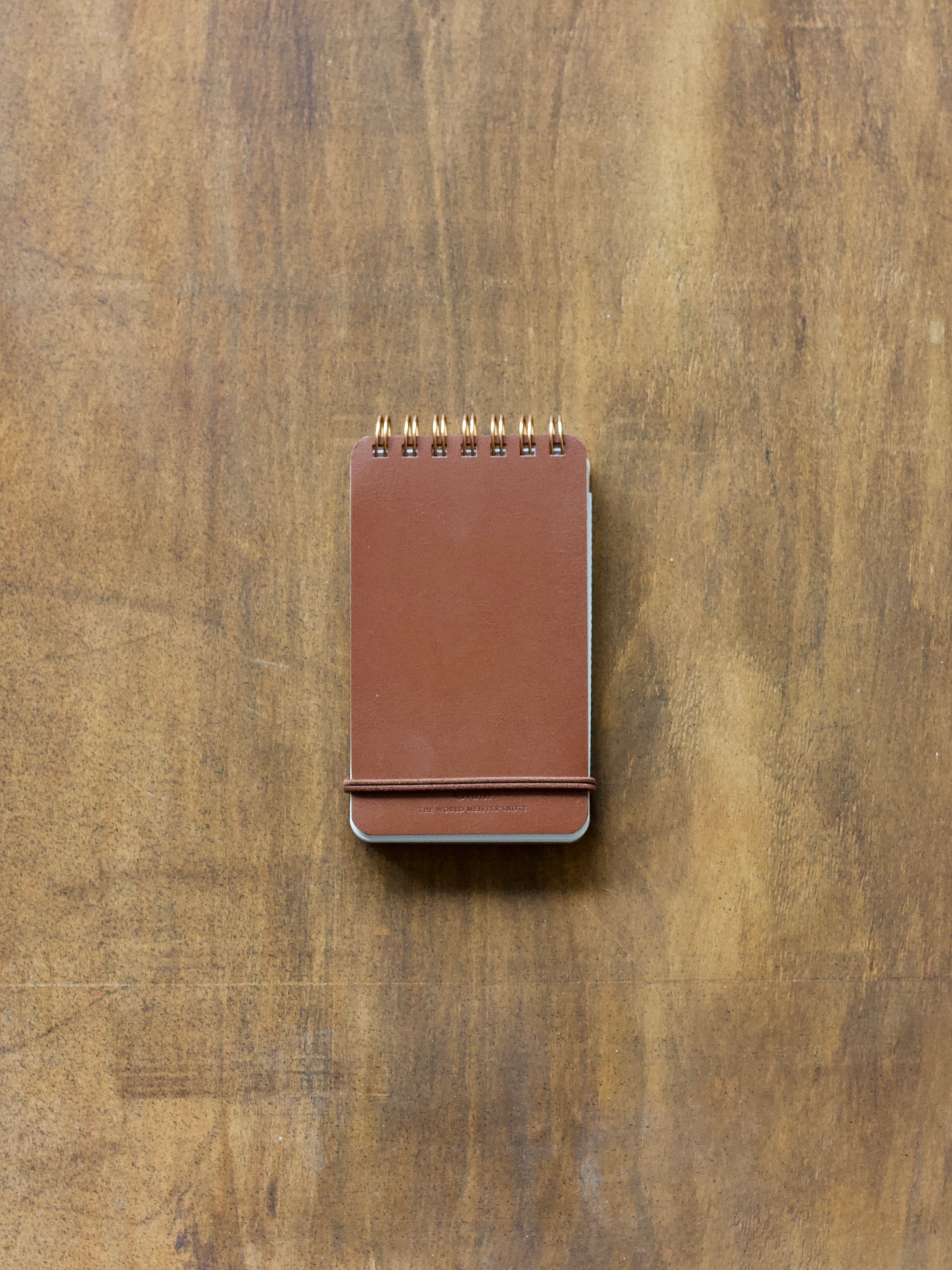 Midori Grain Leather Notebook | A6