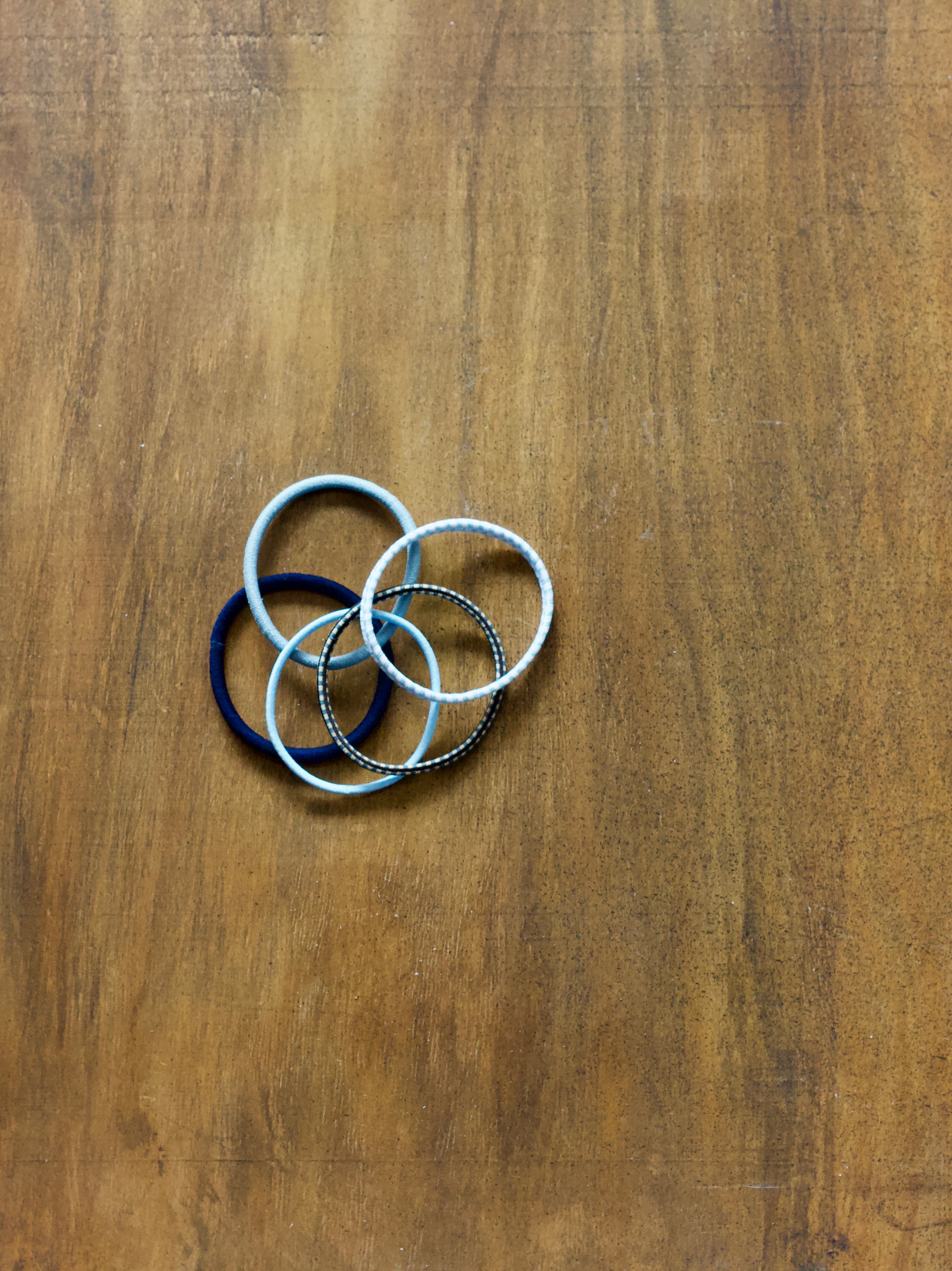 Hair ties made in Japan, labelled 'Ice Breaker'