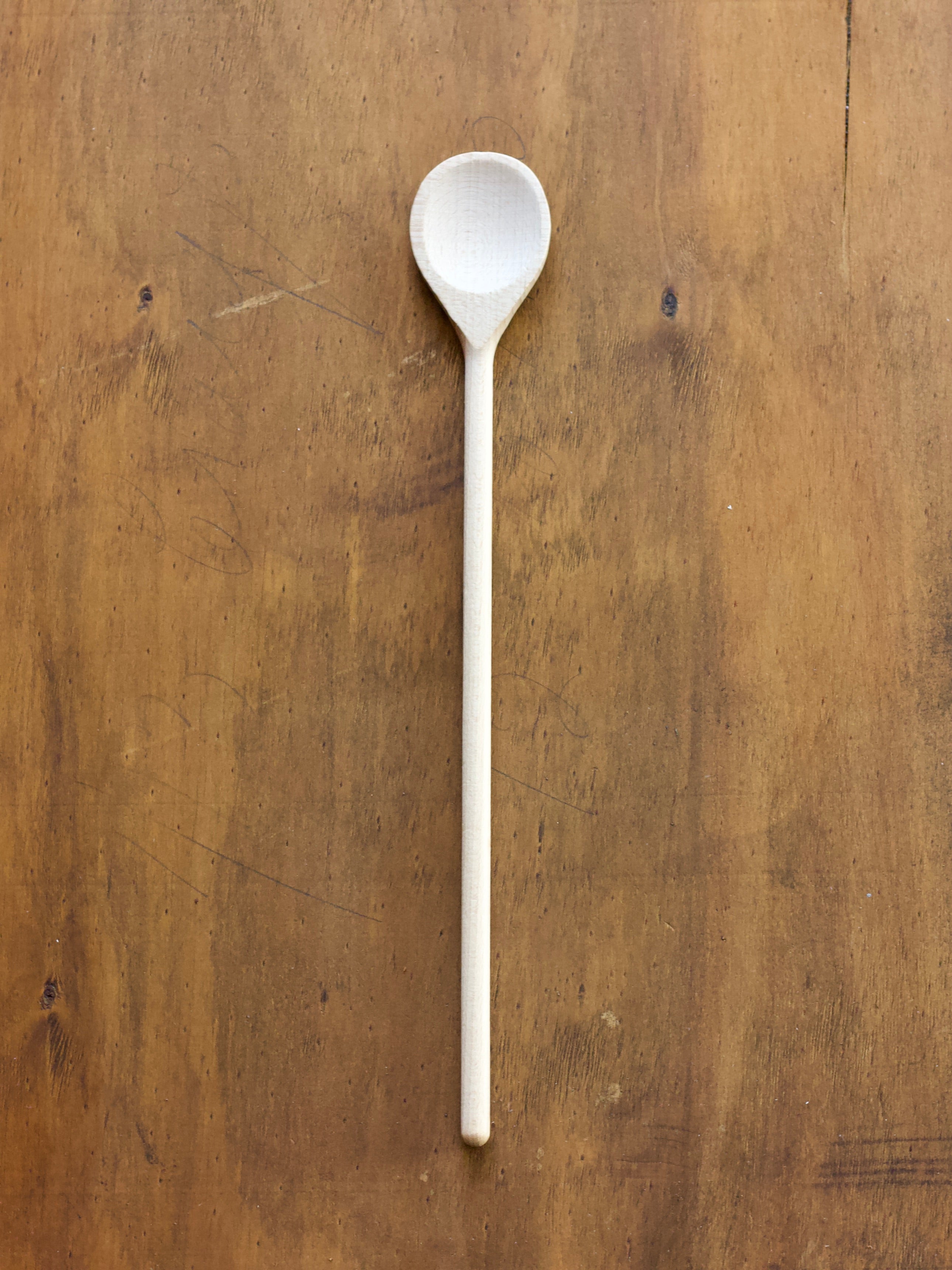 Long Handle Wooden Spoon