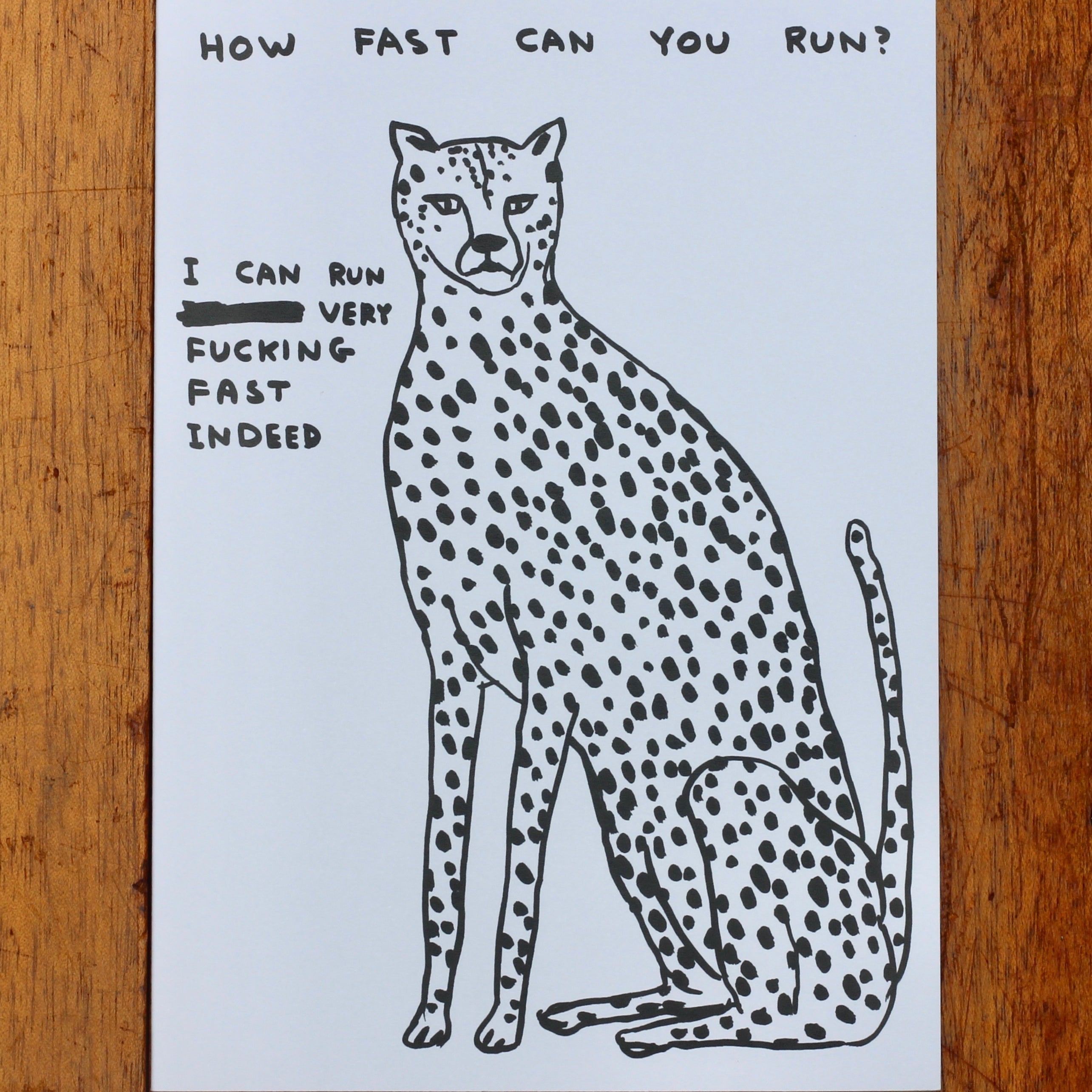All Occasions Greeting Cards by David Shrigley