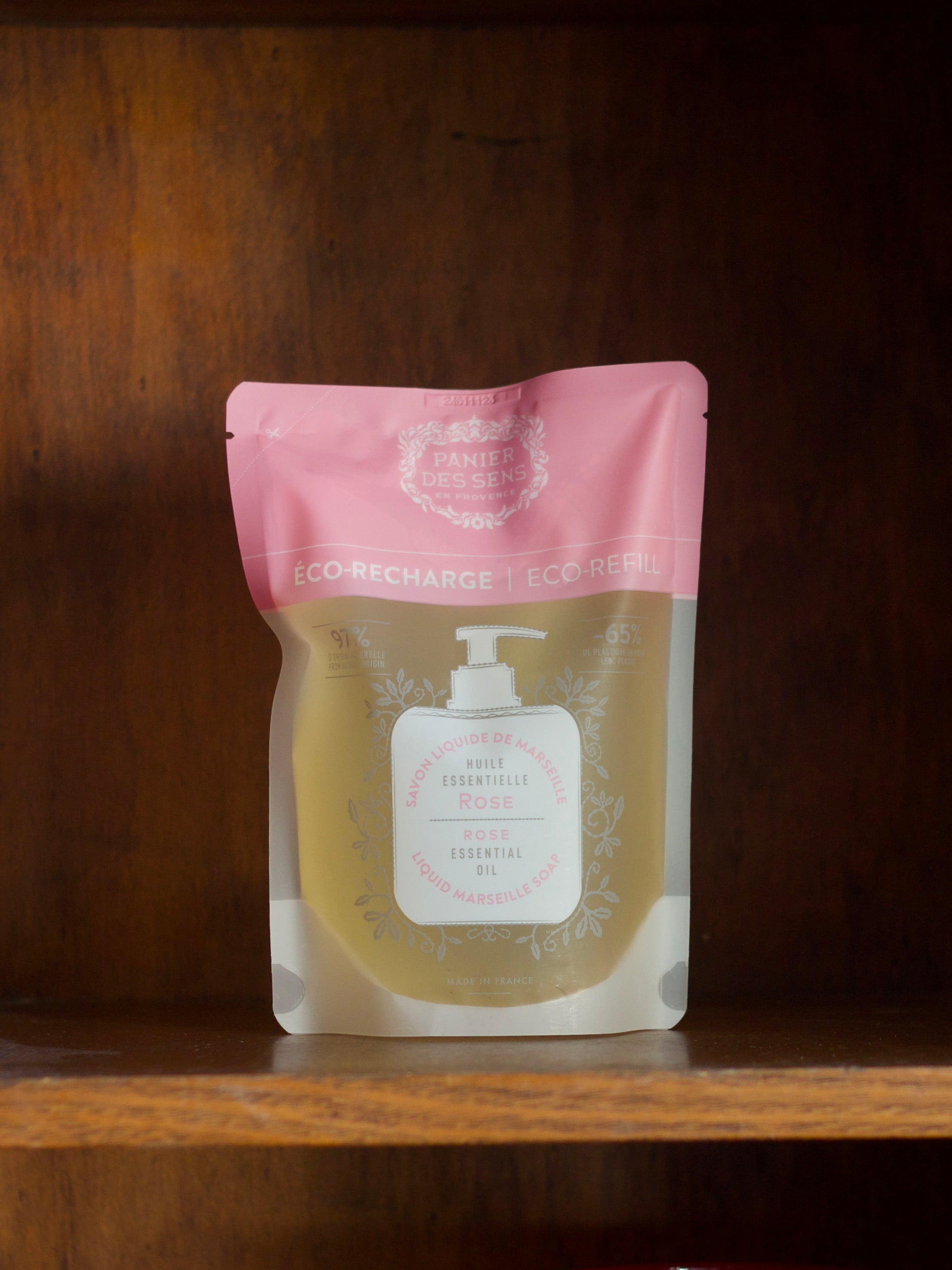 Marseille Liquid Soap Eco Rose Refill