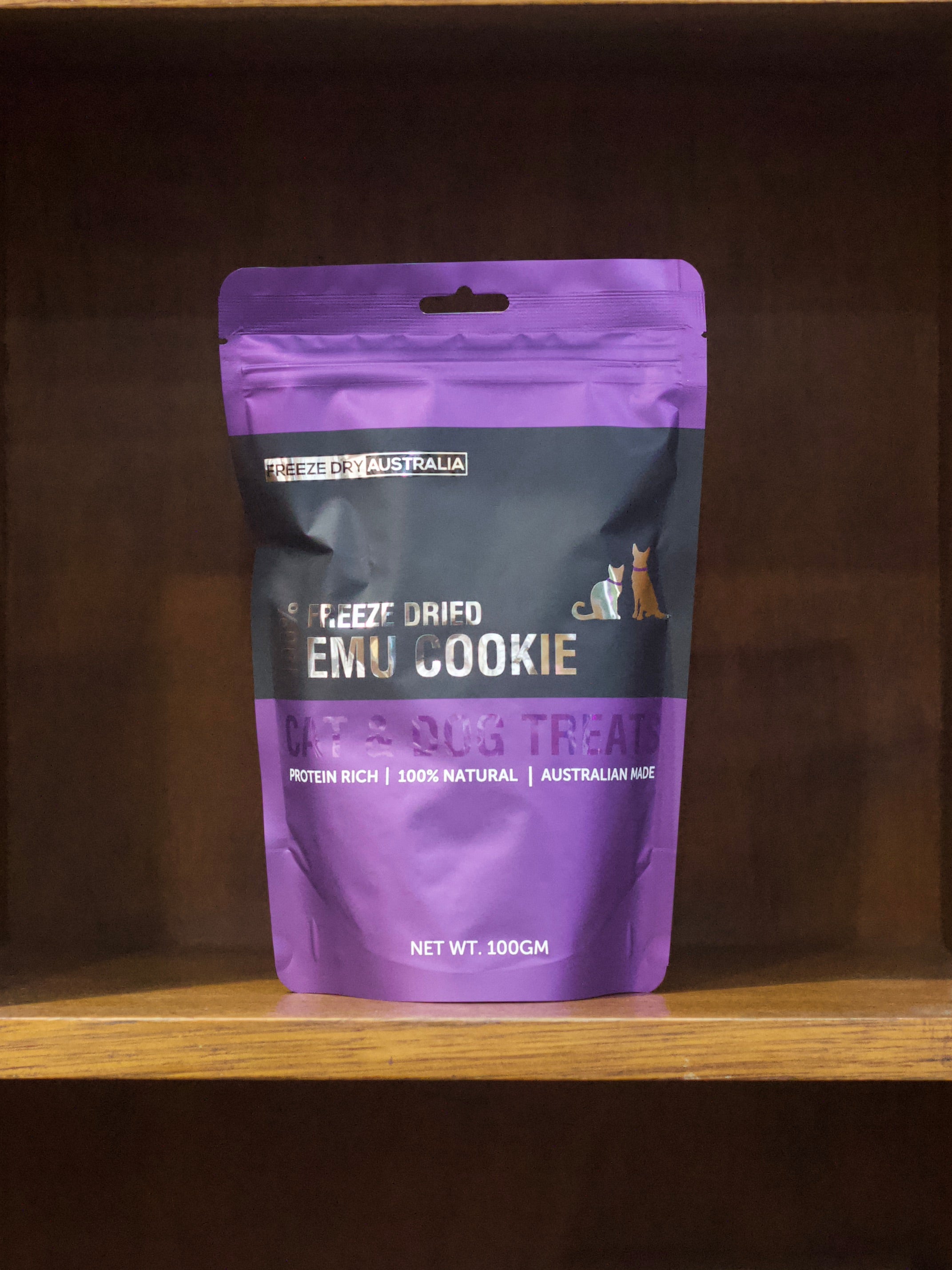 Freeze Dried Emu Cookies | Pet Treats