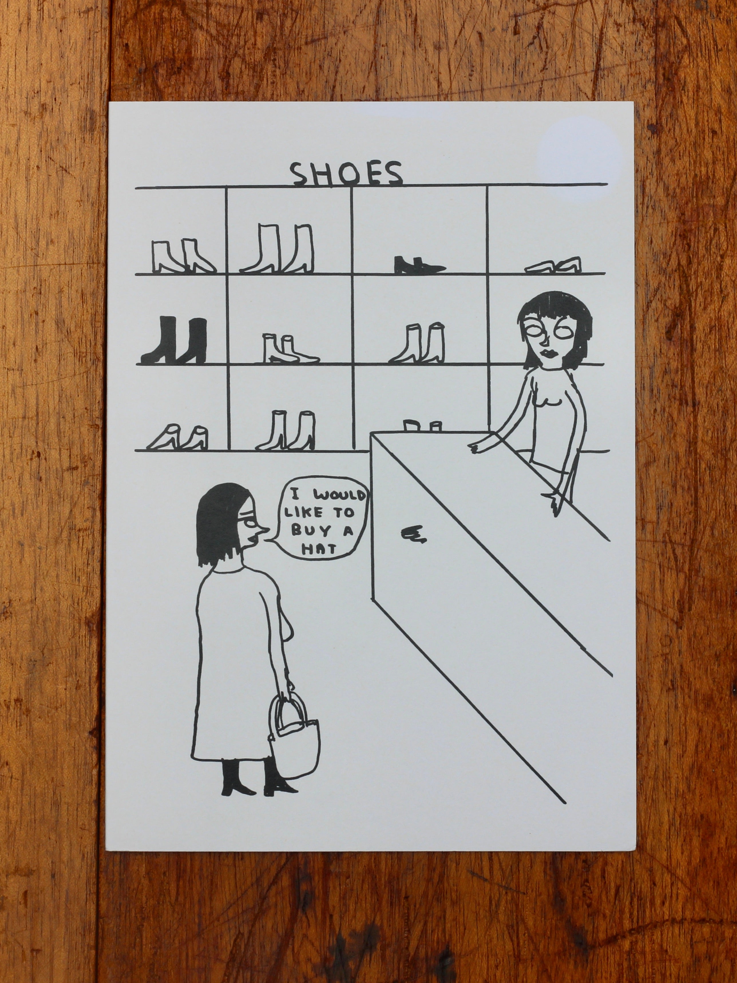 All Occasions Greeting Cards by David Shrigley