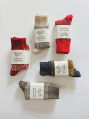 Nishiguchi Kutsushita Oslo Wool Jacquard Socks
