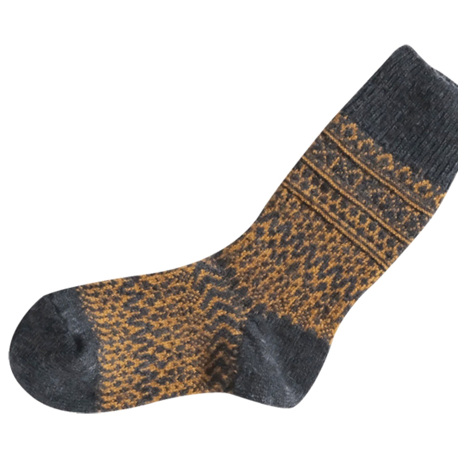 Nishiguchi Kutsushita Oslo Wool Jacquard Socks