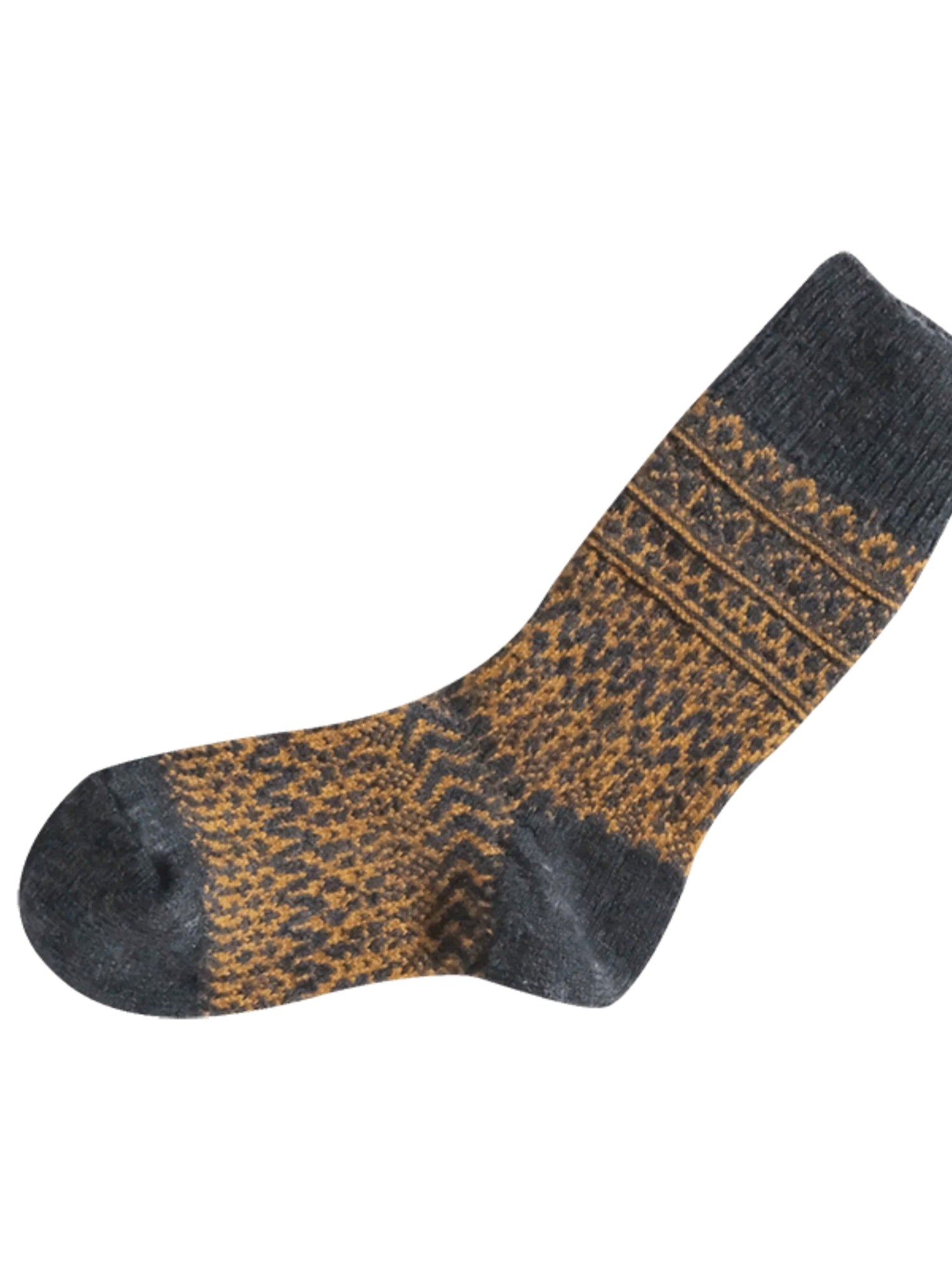 Nishiguchi Kutsushita Oslo Wool Jacquard Socks