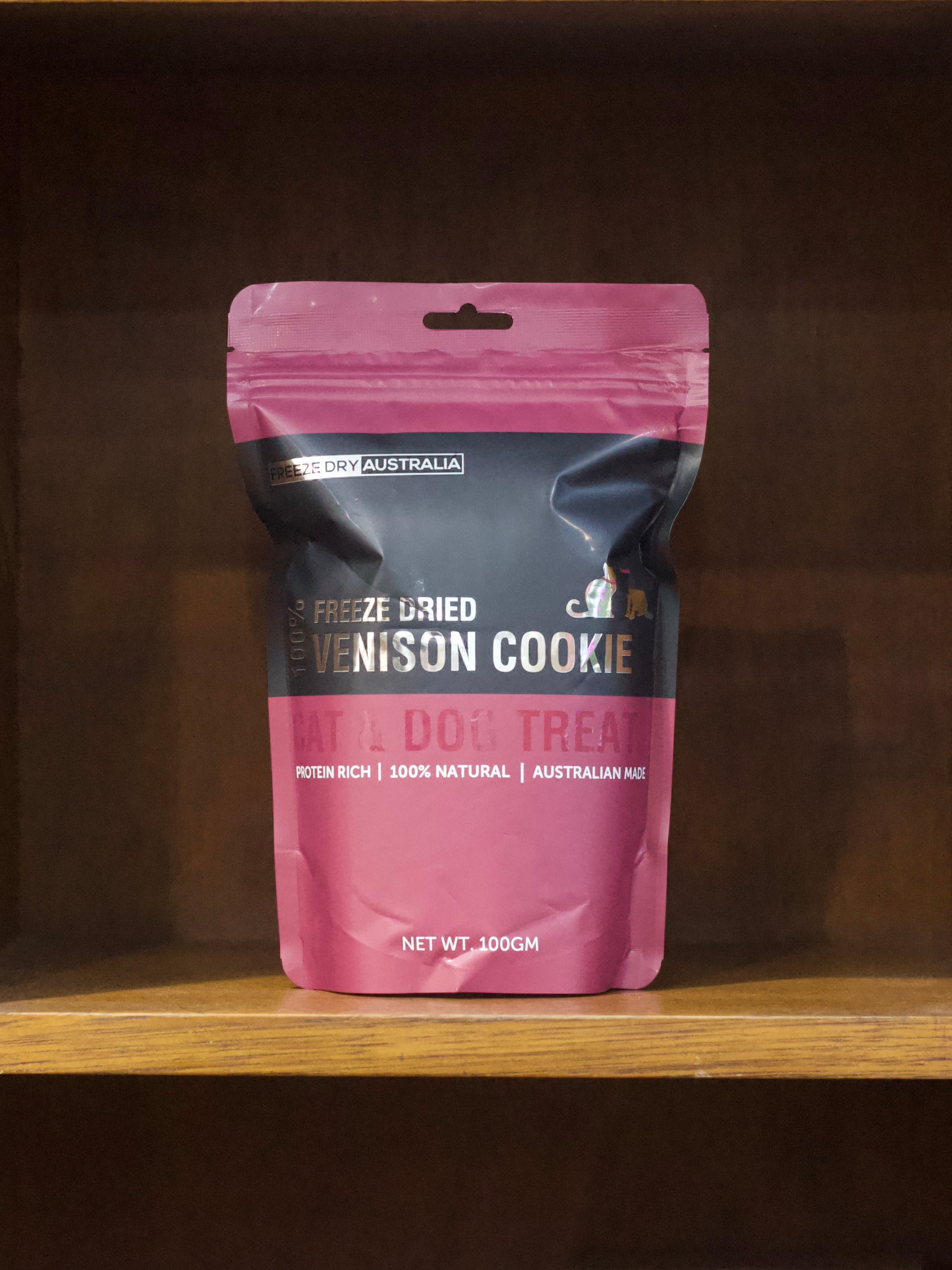 Freeze Dried Venison Cookie | Pet Treats