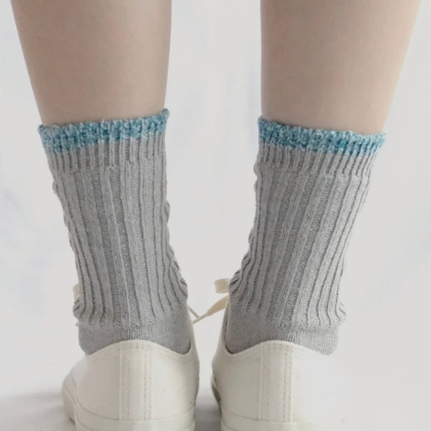 Nishiguchi Kutsushita Boston Silk Cotton Socks