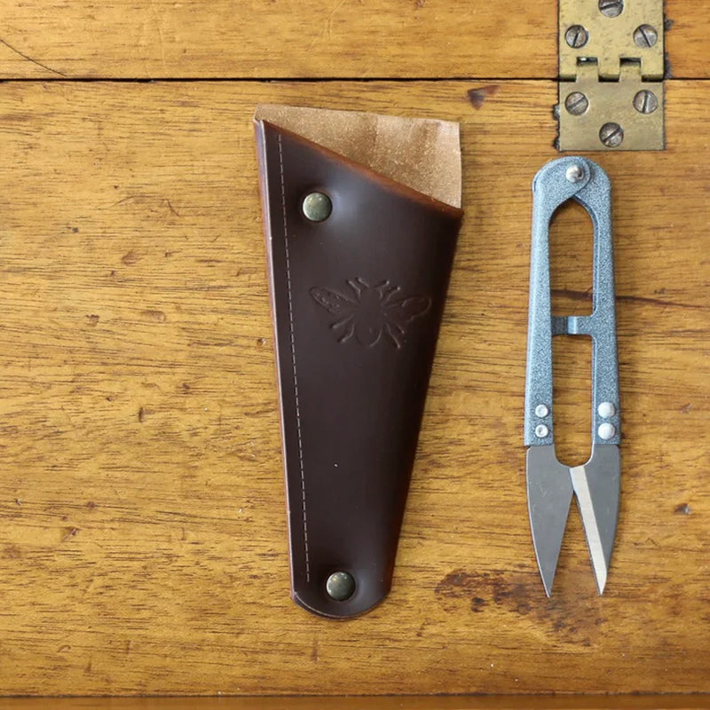 Snips In Leather Pouch
