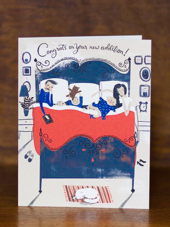 New baby greeting cards by red cap cards